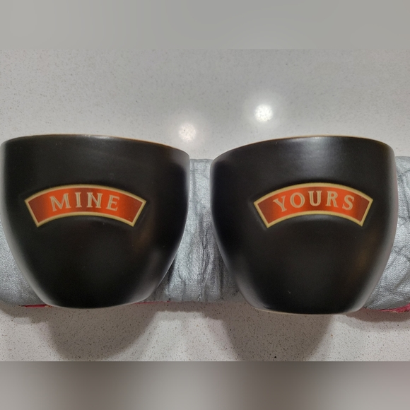 Bailey Irish Cream MINE and YOURS Mini Cups Bowls - Picture 2 of 5